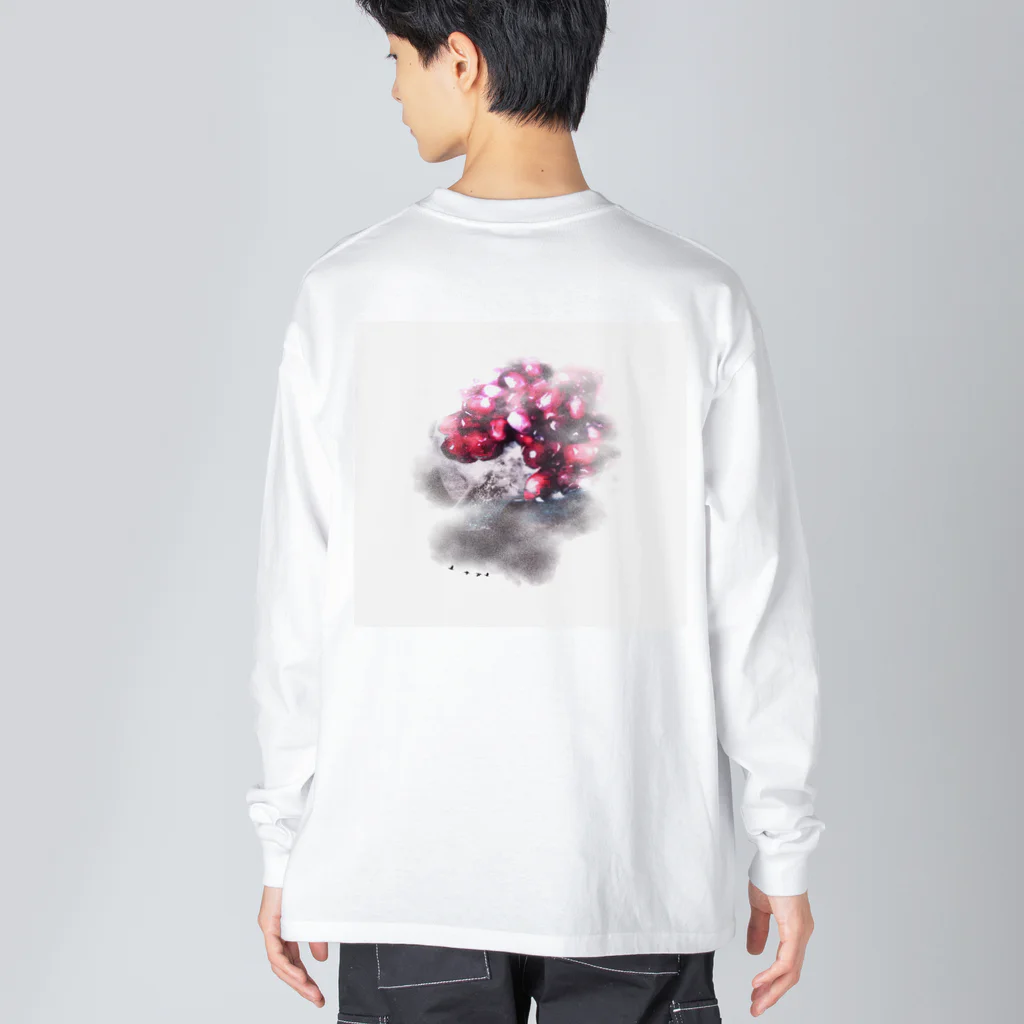 phi-delの柘榴 Big Long Sleeve T-Shirt