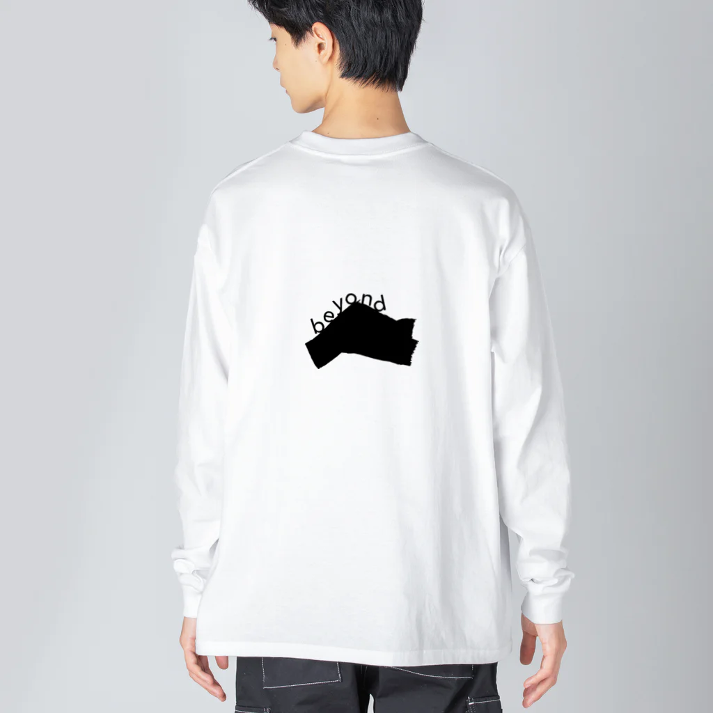 六甲ミーツ･アート芸術散歩2023　beyondのROKKO MEETS ART／タイトルロゴ  Big Long Sleeve T-Shirt