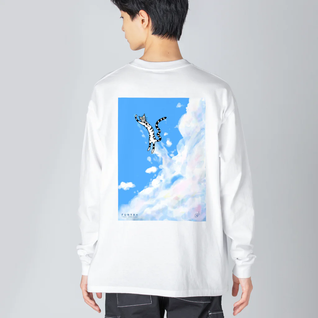 ふにゃ　FUNYAn のふにゃ　FUNYAn ビッグシルエットロングスリーブTシャツ