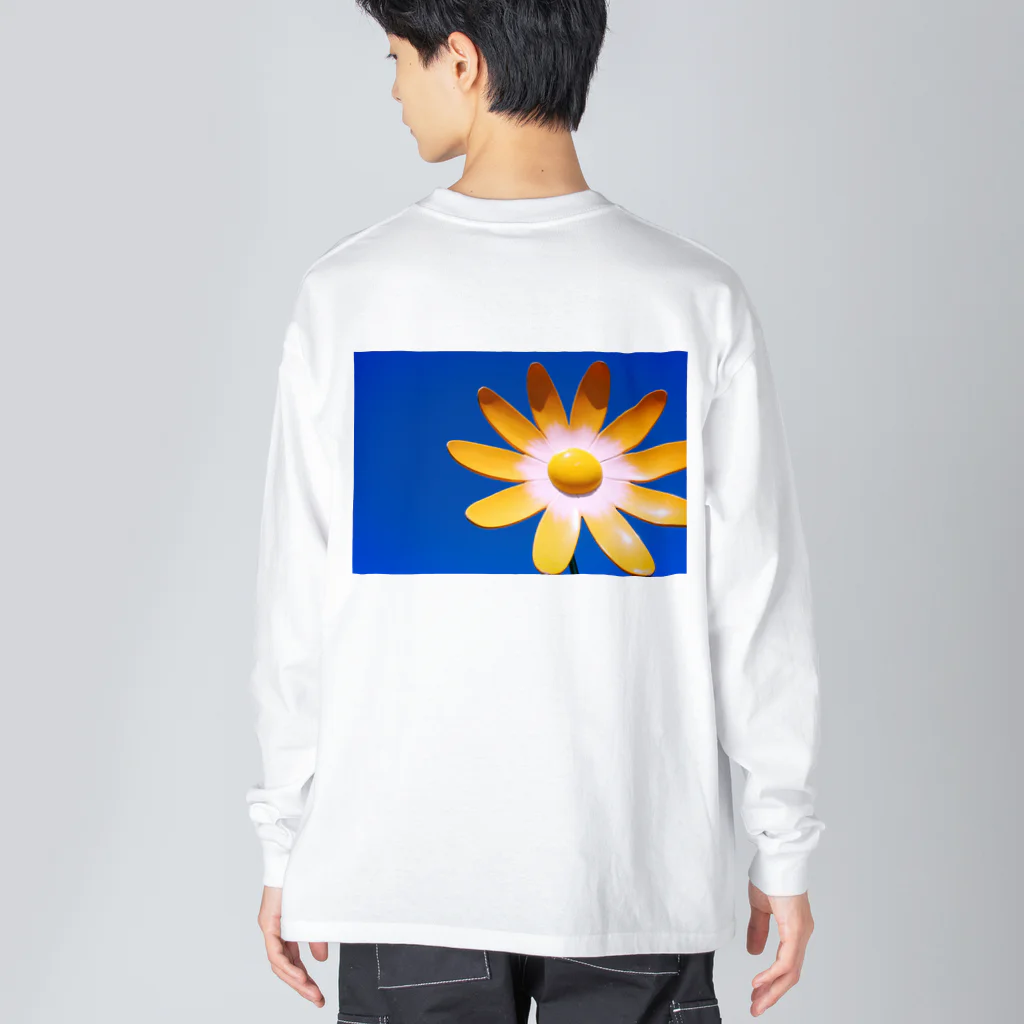 ハナノヒの黄色の花 Big Long Sleeve T-Shirt