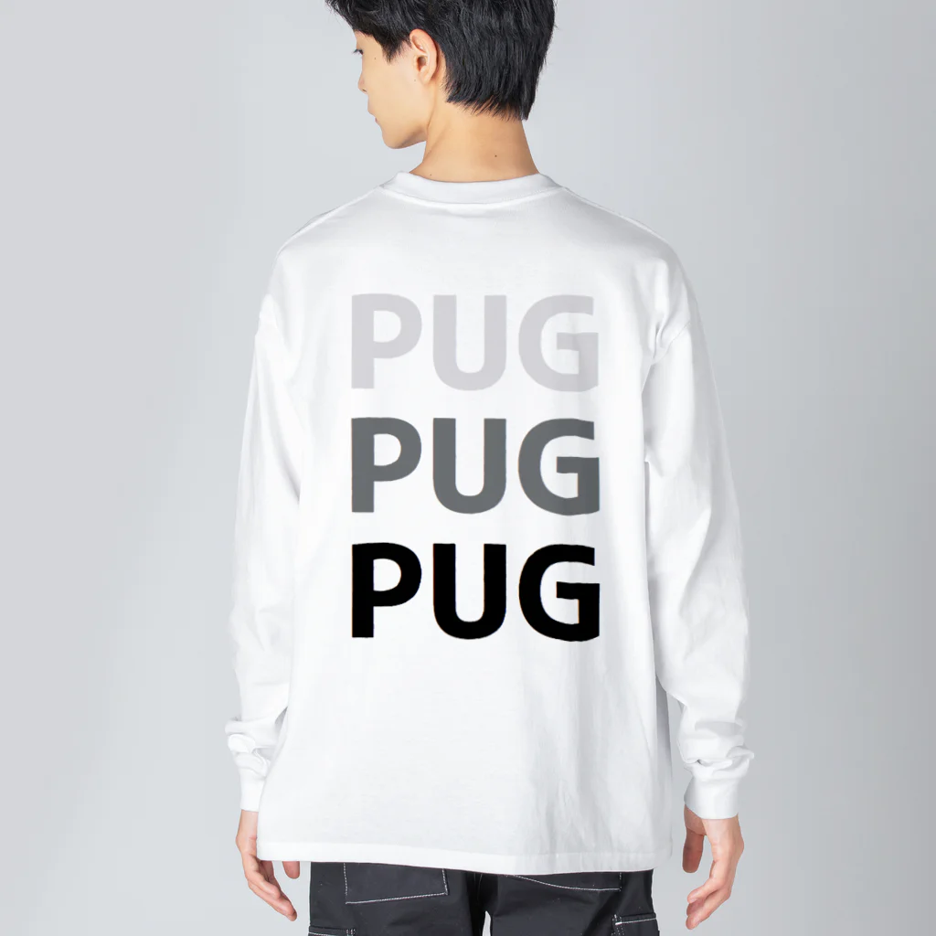 furebuhi　clubのグラフィックPUG！ Big Long Sleeve T-Shirt