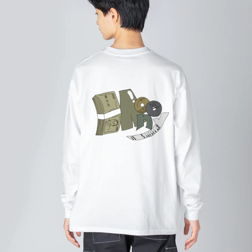 株式会社 桜汰の￥壱万 Big Long Sleeve T-Shirt