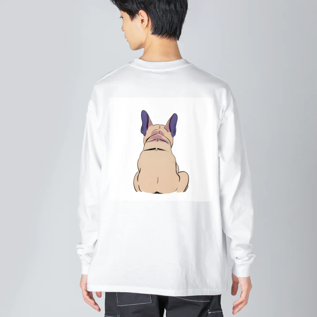 buruburuのハッピー ルーくん Big Long Sleeve T-Shirt