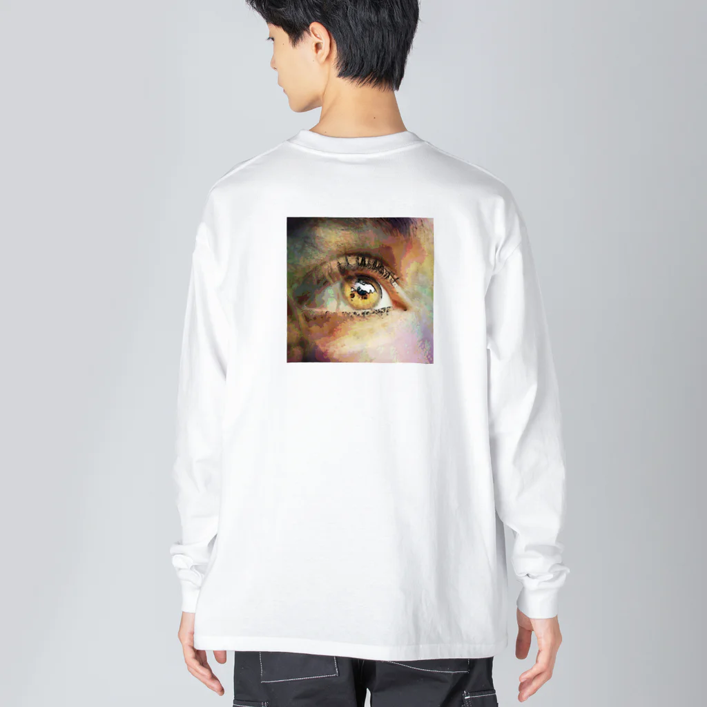 暇つぶしのeye ビッグシルエットロングスリーブTシャツ