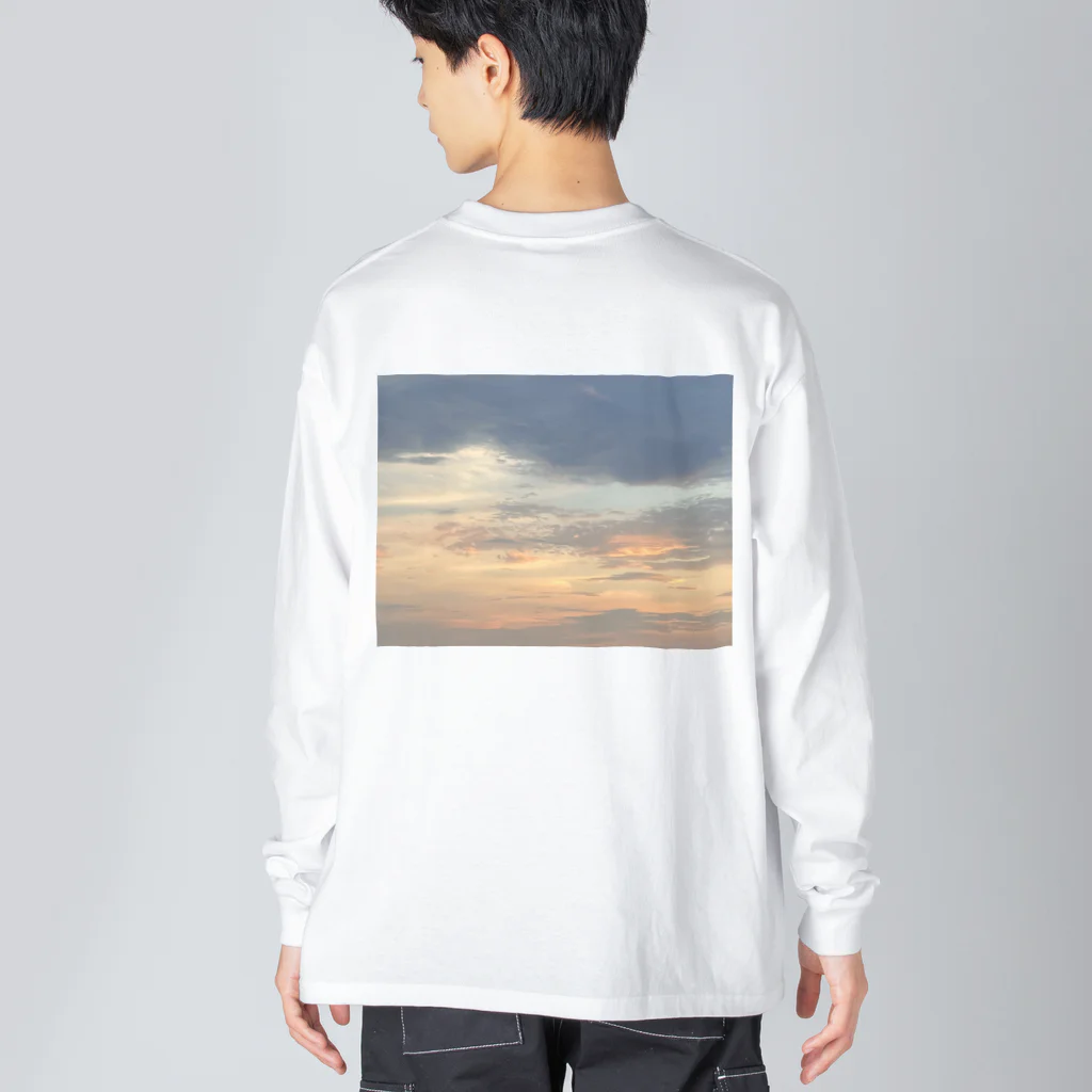 tmy_fの秋の夕暮れ① ビッグシルエットロングスリーブTシャツ