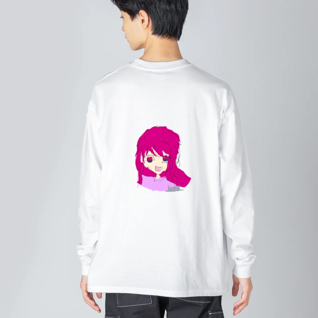 僕のshopの歪みちゃん Big Long Sleeve T-Shirt