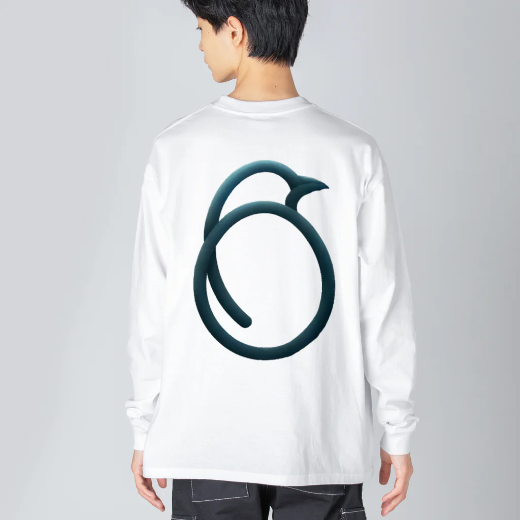 一人親方55歳FIREのスタイリッシュペンギン Big Long Sleeve T-Shirt