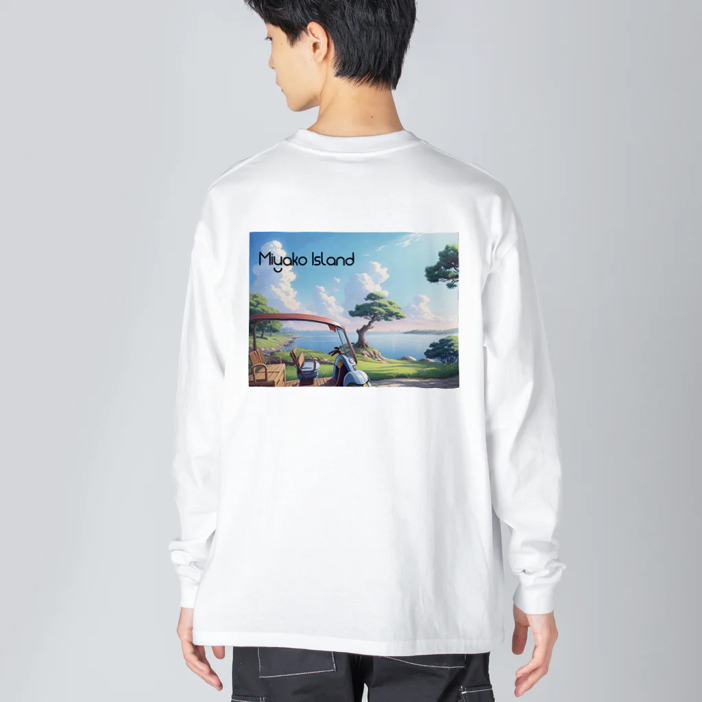 kuaczhuiのGolf Utopia ビッグシルエットロングスリーブTシャツ