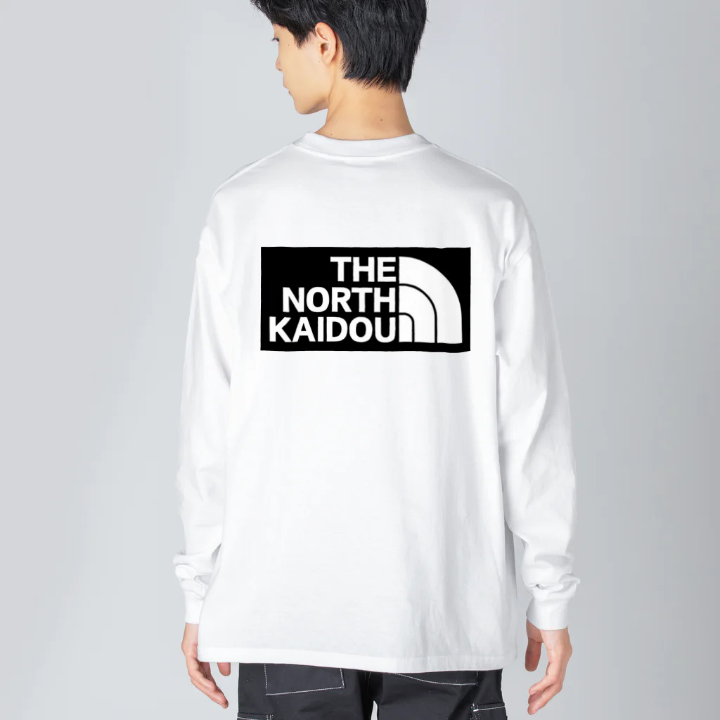 sounya sounyaのTHE NORTH KAIDOU（北海道） ビッグシルエットロングスリーブTシャツ