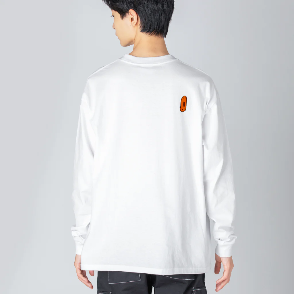 royro_desingの漂着物シリーズ　カエルウキ Big Long Sleeve T-Shirt