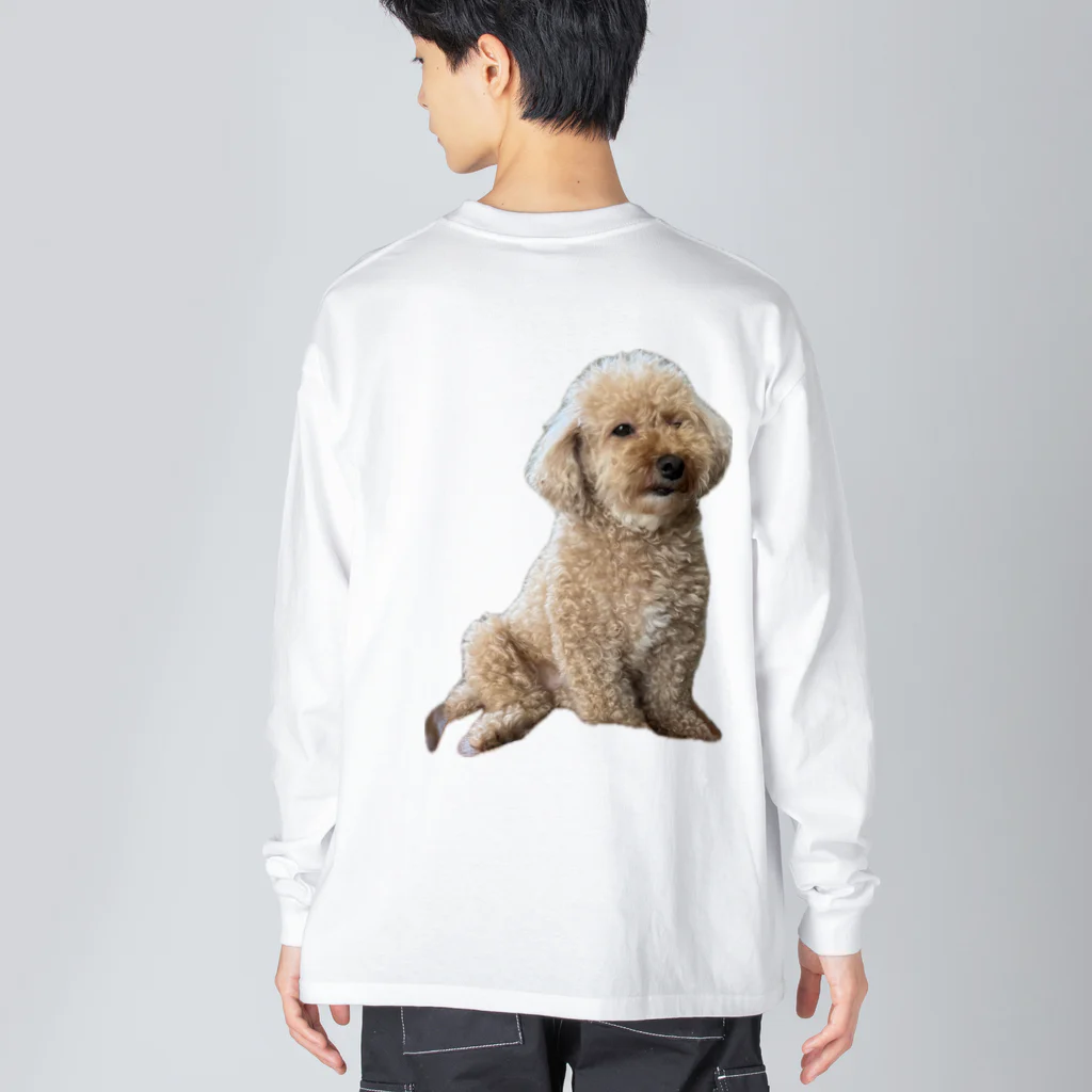 hijikiikijihの複雑な犬うめちゃん ビッグシルエットロングスリーブTシャツ