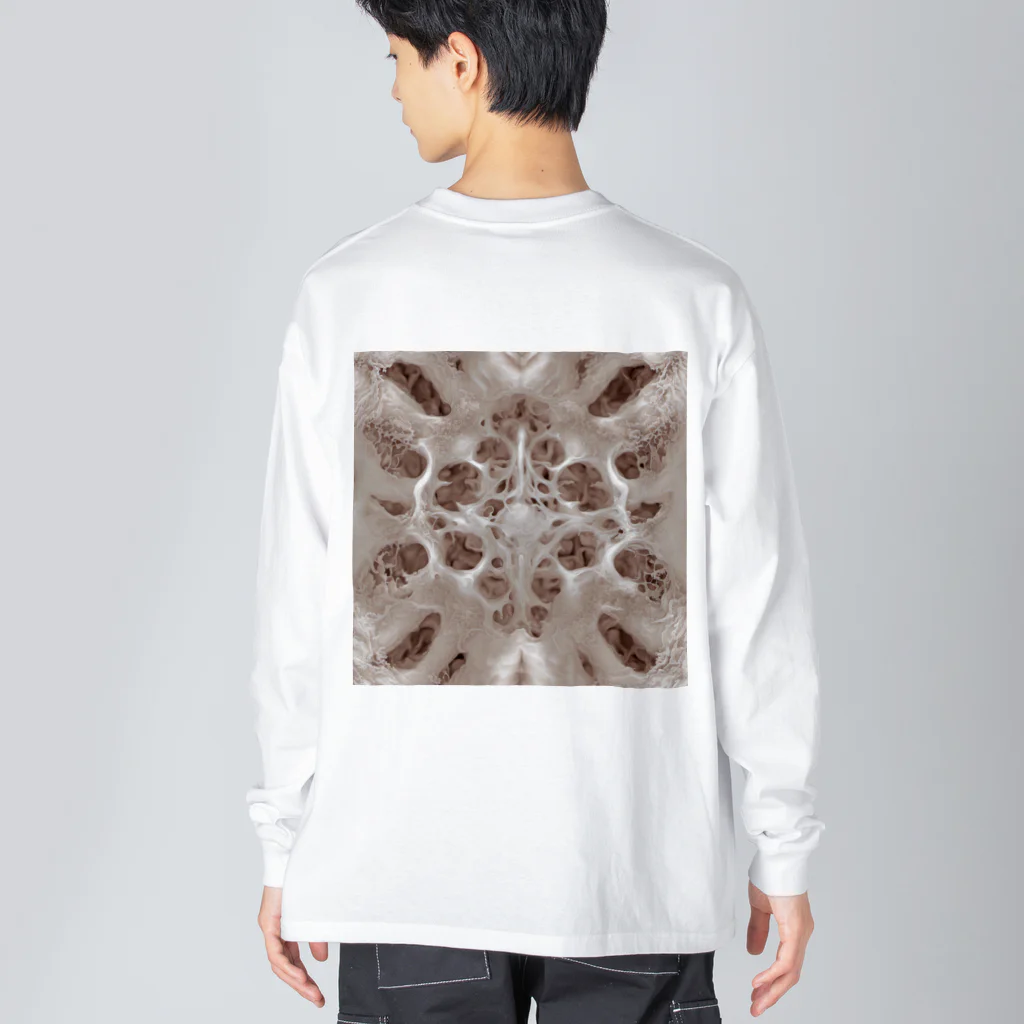 yamatoyajapanのサイバ－クラッシュ Big Long Sleeve T-Shirt