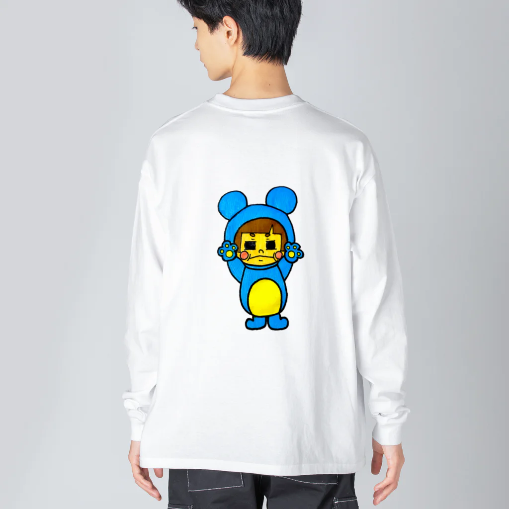 あにまるず。の着ぐるみBOY ビッグシルエットロングスリーブTシャツ