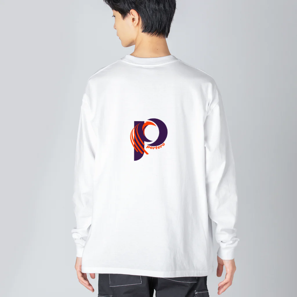 porteroのportero ビッグシルエットロングスリーブTシャツ