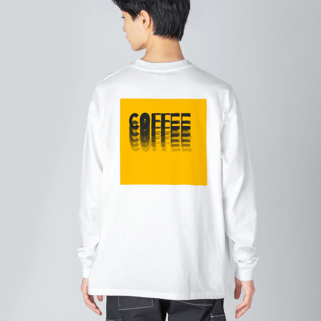 マッチングマリナ公式のモーションイエロウ Big Long Sleeve T-Shirt