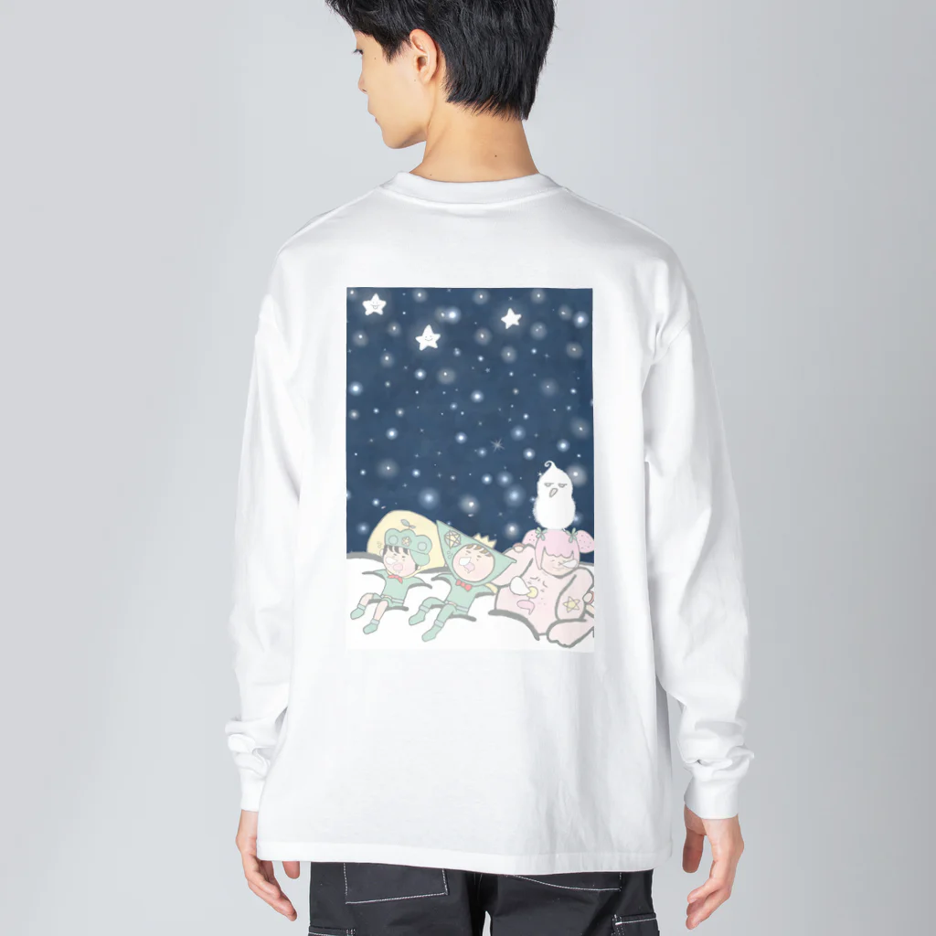 びーんずしょっぷのほしぞら Big Long Sleeve T-Shirt