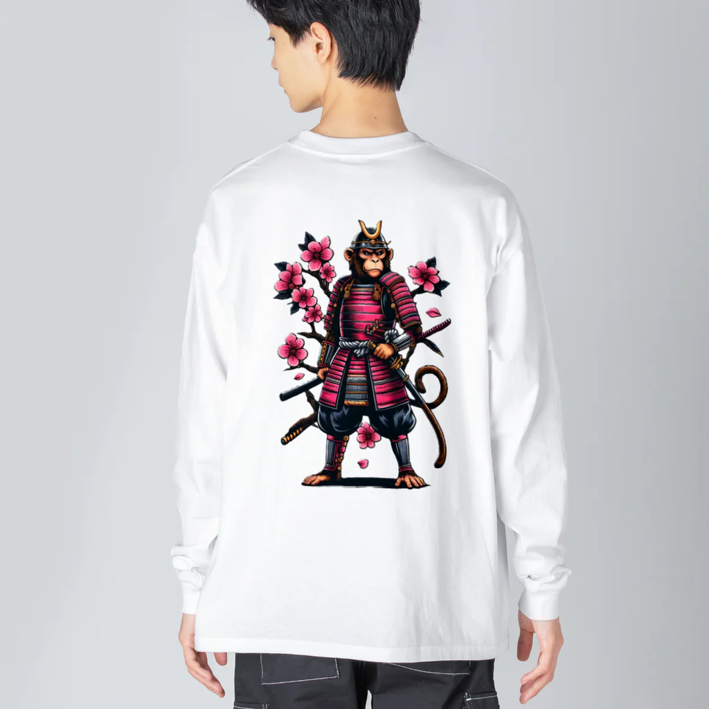 FUMYのSAMURAIプリミット猿 Big Long Sleeve T-Shirt