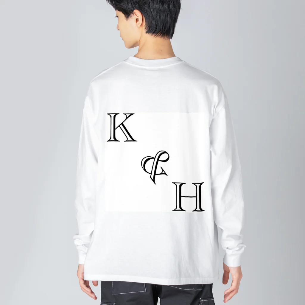 K&H official StoreのK&C バックシルエットTシャツ ビッグシルエットロングスリーブTシャツ