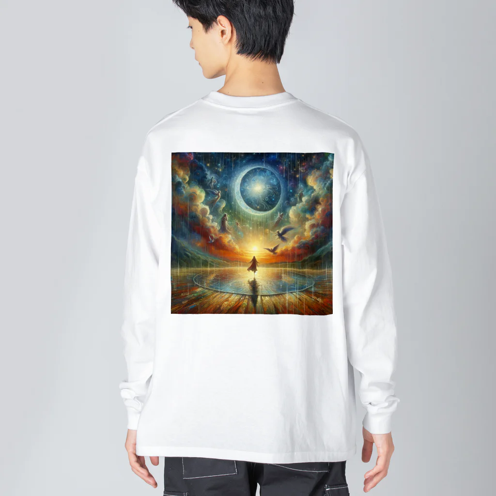 ミレーナの天気雨 Big Long Sleeve T-Shirt