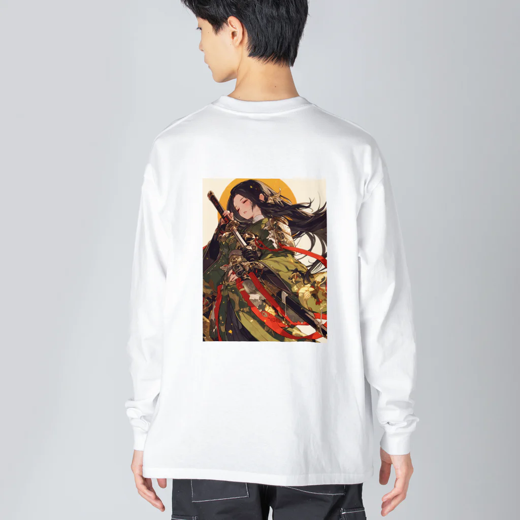 AQUAMETAVERSEの可愛い美戦士　ラフルール　1859 Big Long Sleeve T-Shirt