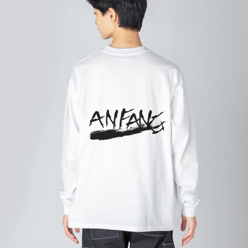 ANFANG のANFANG 空手ヨーキー Big Long Sleeve T-Shirt