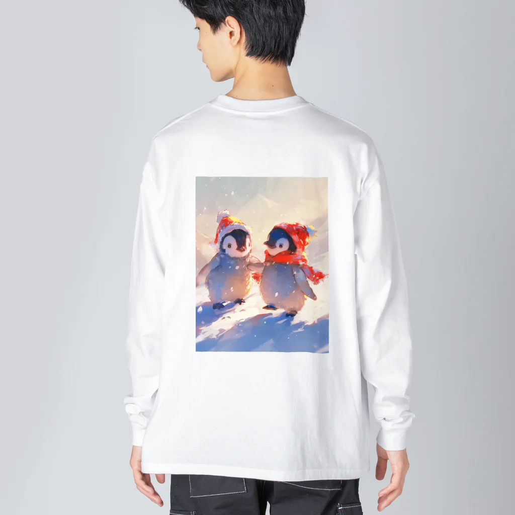 AQUAMETAVERSEの仲良くしようね　ラフルール　1859 Big Long Sleeve T-Shirt