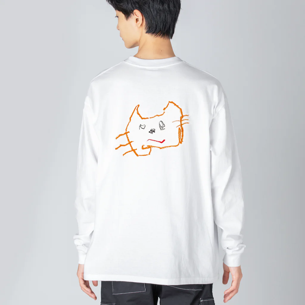 tomorhythmのだいだいの猫ちゃん Big Long Sleeve T-Shirt