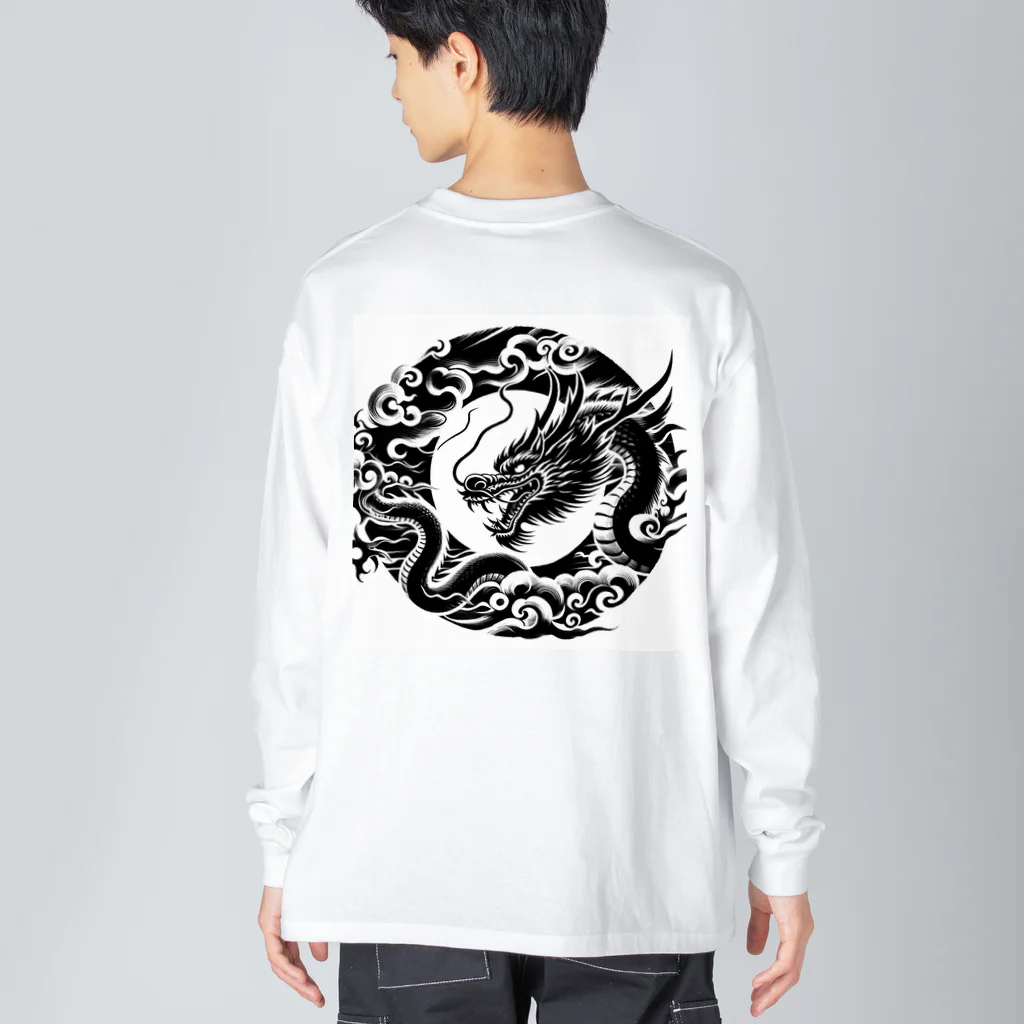 taetinの日龍1 強力パワー  Big Long Sleeve T-Shirt