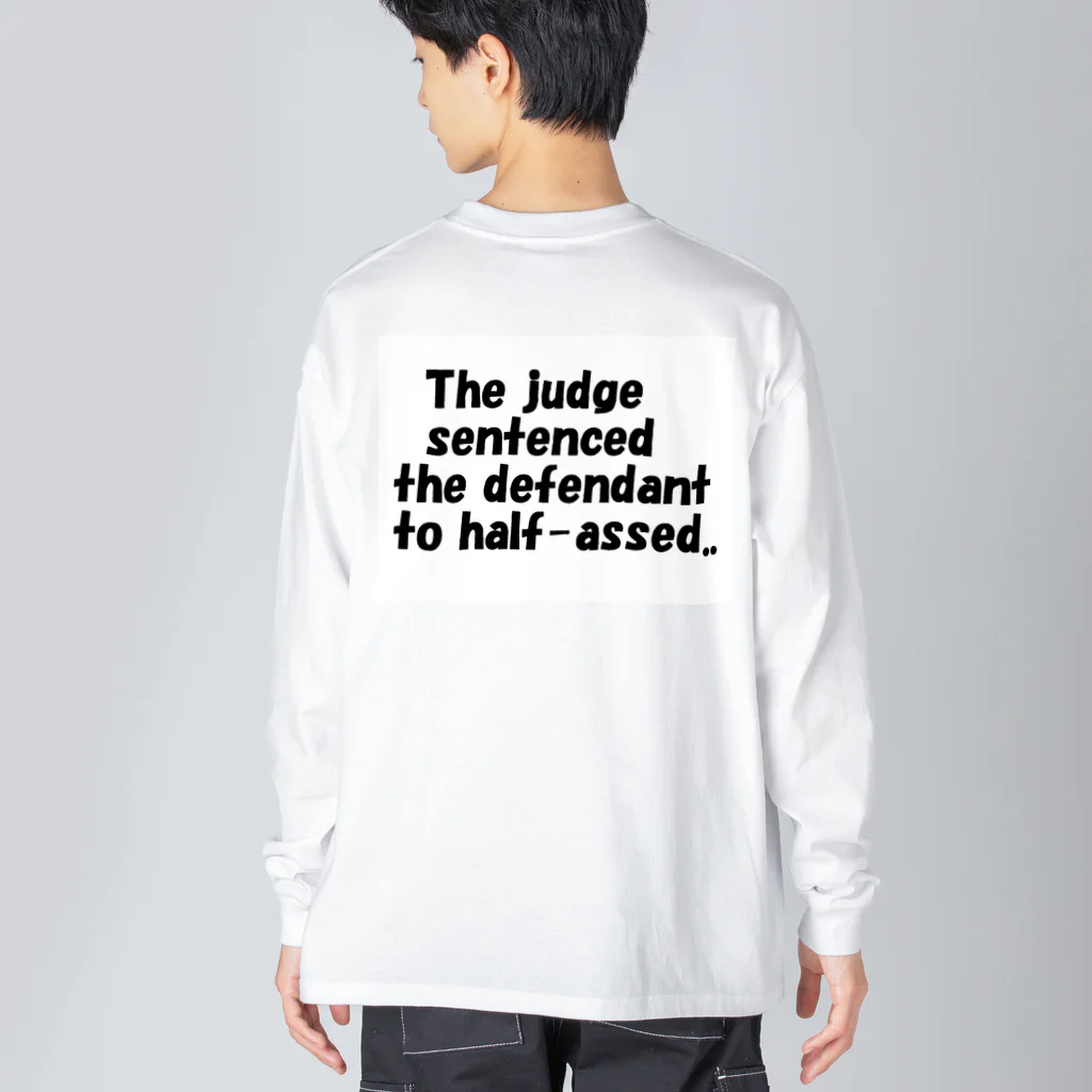 Aiyanの半ケツ裁判 Big Long Sleeve T-Shirt