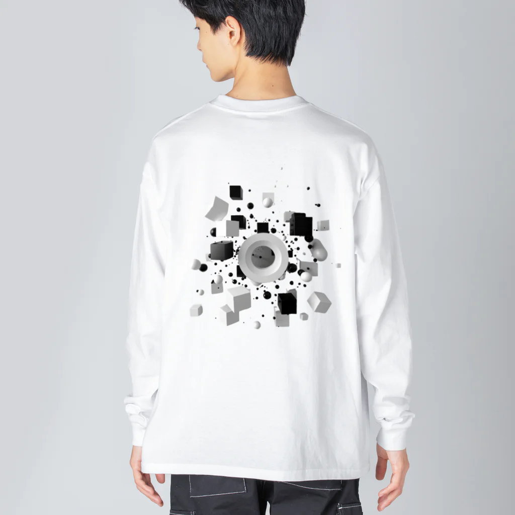 THE SMOKING AREAのコンロを真上から見た時 Big Long Sleeve T-Shirt