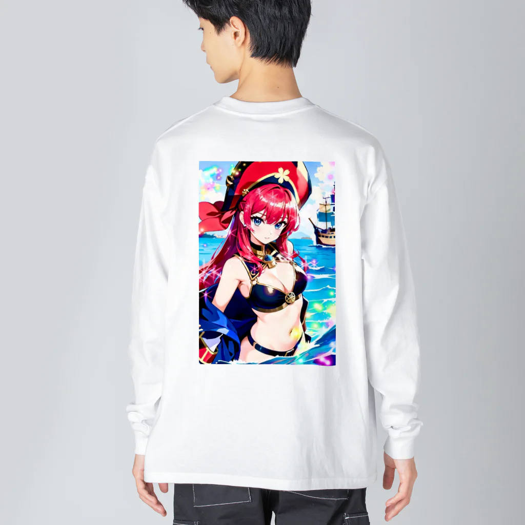 桜音のパイレーツ⭐︎船長⭐︎海賊 Big Long Sleeve T-Shirt