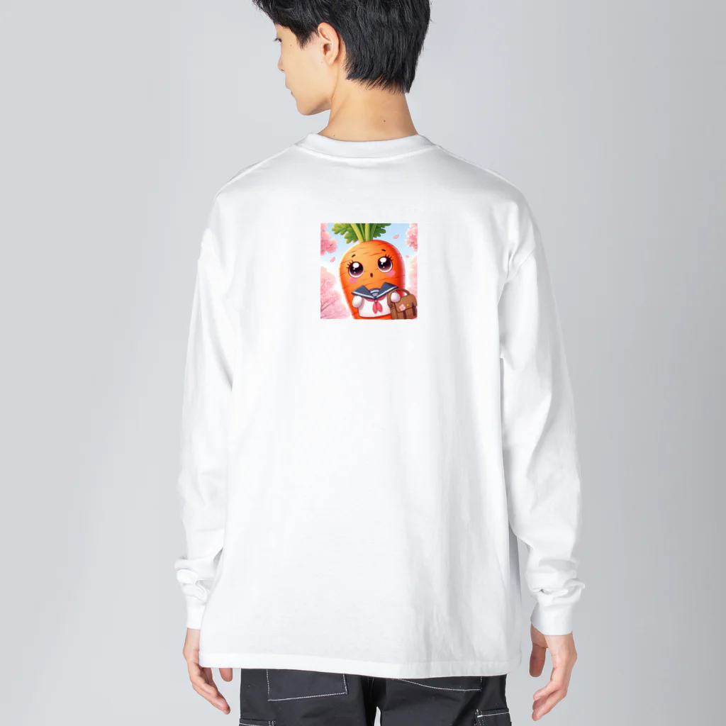 ハートフルのキャロット姫のドキドキSchool！ Big Long Sleeve T-Shirt