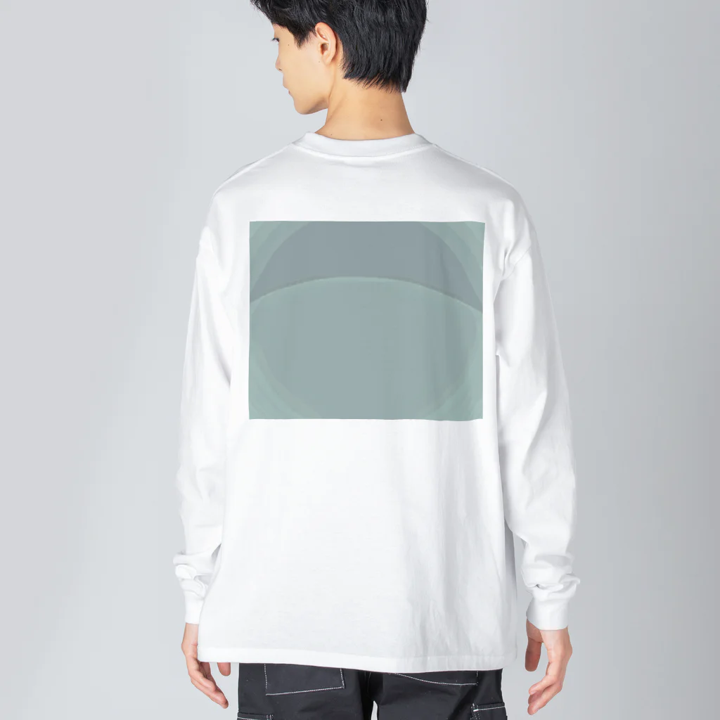 IMABURAIのWatercolor Big Long Sleeve T-Shirt