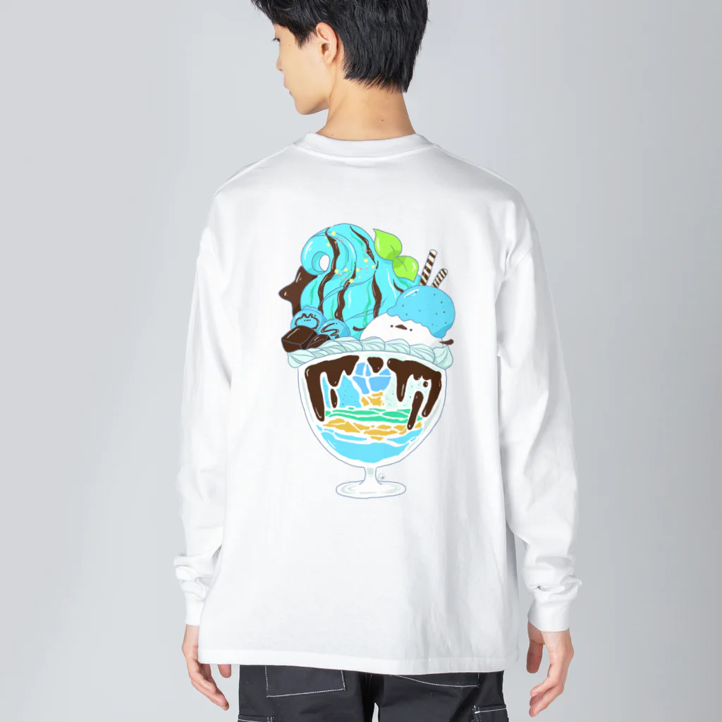 ねぎのチョコミントパフェ Big Long Sleeve T-Shirt