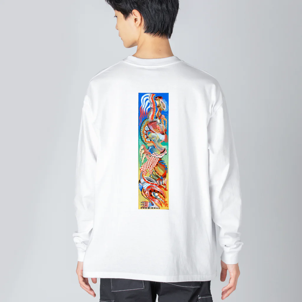 Tokiwa brosの天照龍 ビッグシルエットロングスリーブTシャツ