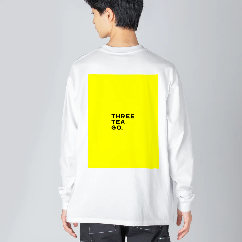 THREE TEA GO｜三茶散歩のGO Big Long Sleeve T-Shirt