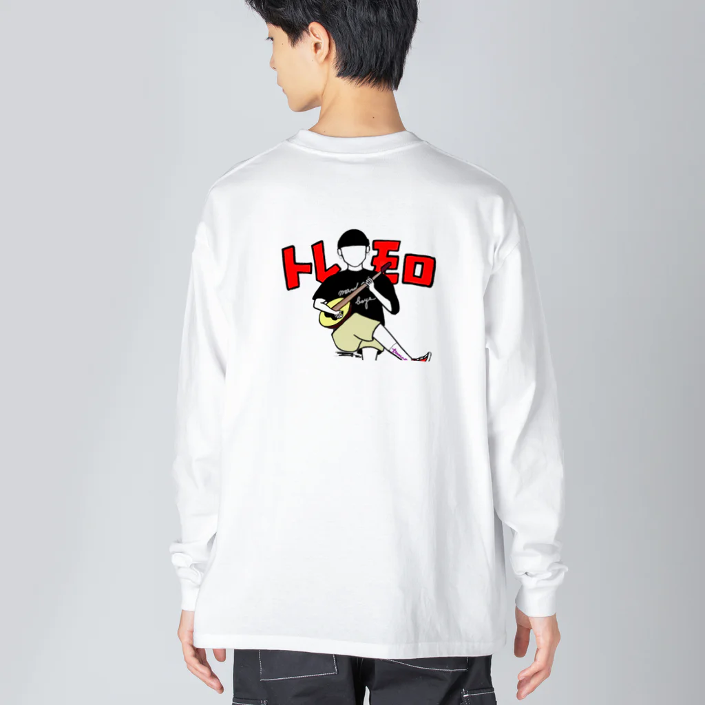 TremOlOのマンドリンBOY Big Long Sleeve T-Shirt