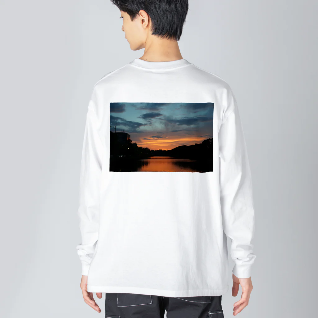 y_tomoyaのYU-HI(皇居) Big Long Sleeve T-Shirt