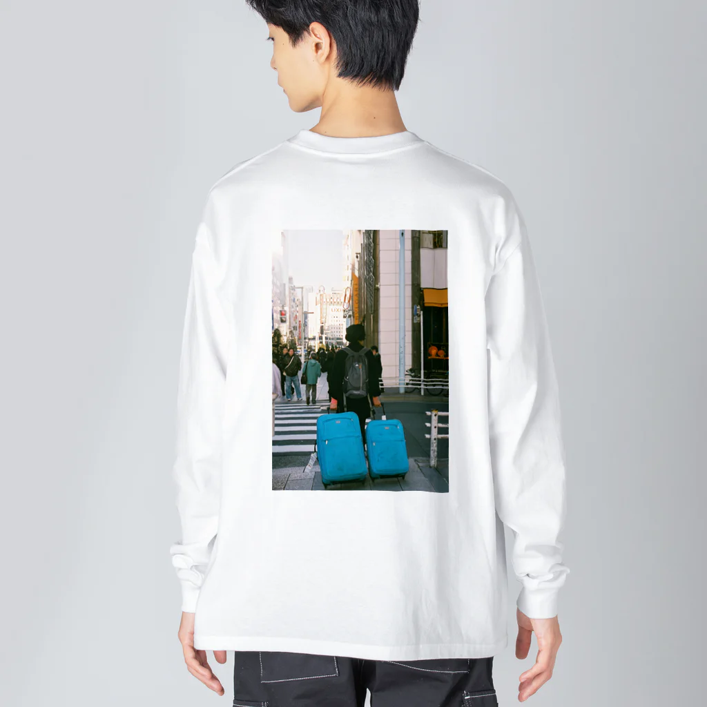 こいそのblue is too blue OP Big Long Sleeve T-Shirt