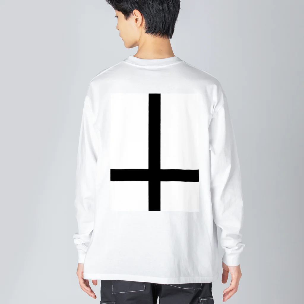 symptomaticのInverted cross ビッグシルエットロングスリーブTシャツ