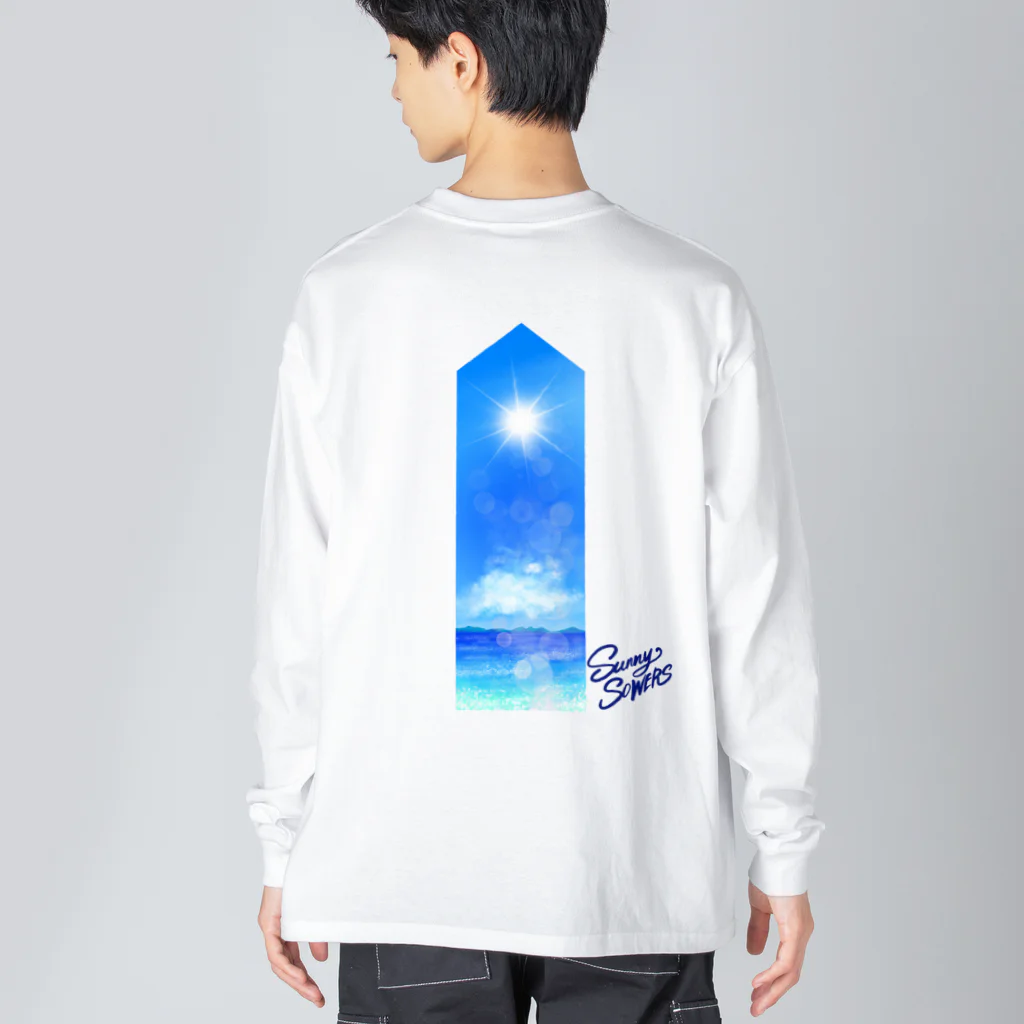 SunnySOWERSのSea mandala Big Long Sleeve T-Shirt