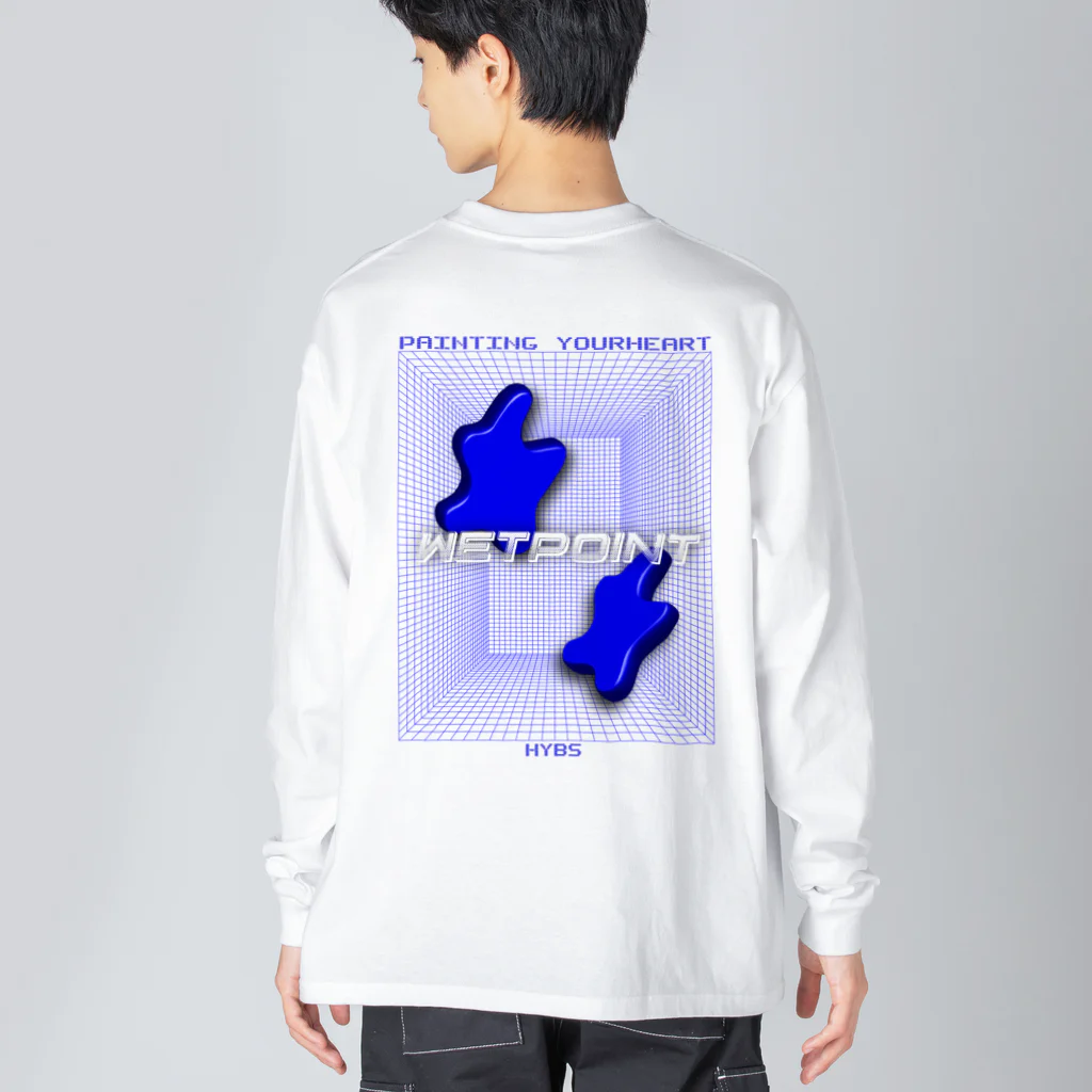 HYBS FOR MEのウェットポイント Big Long Sleeve T-Shirt