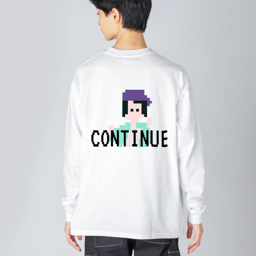 のりさんの店のCONTINUE ビッグシルエットロングスリーブTシャツ