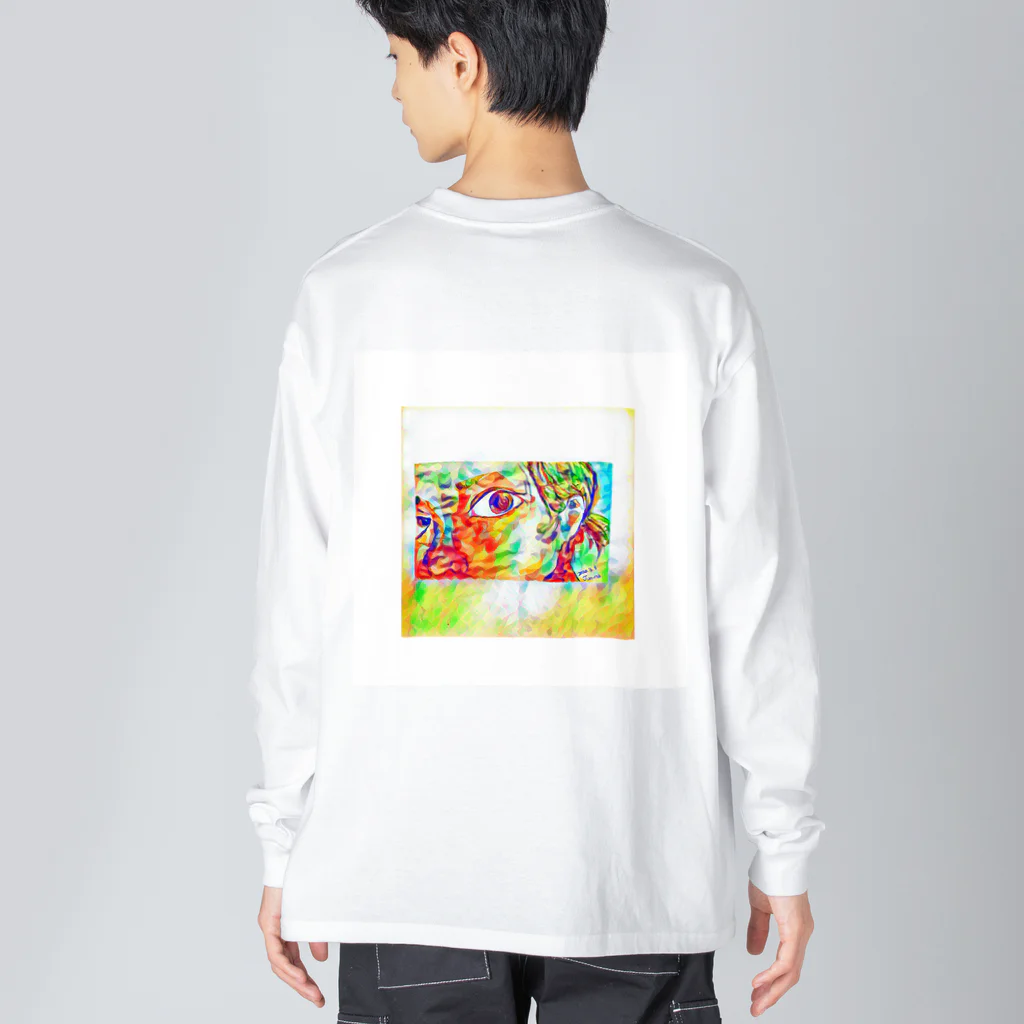 juice_01cの覗き Big Long Sleeve T-Shirt