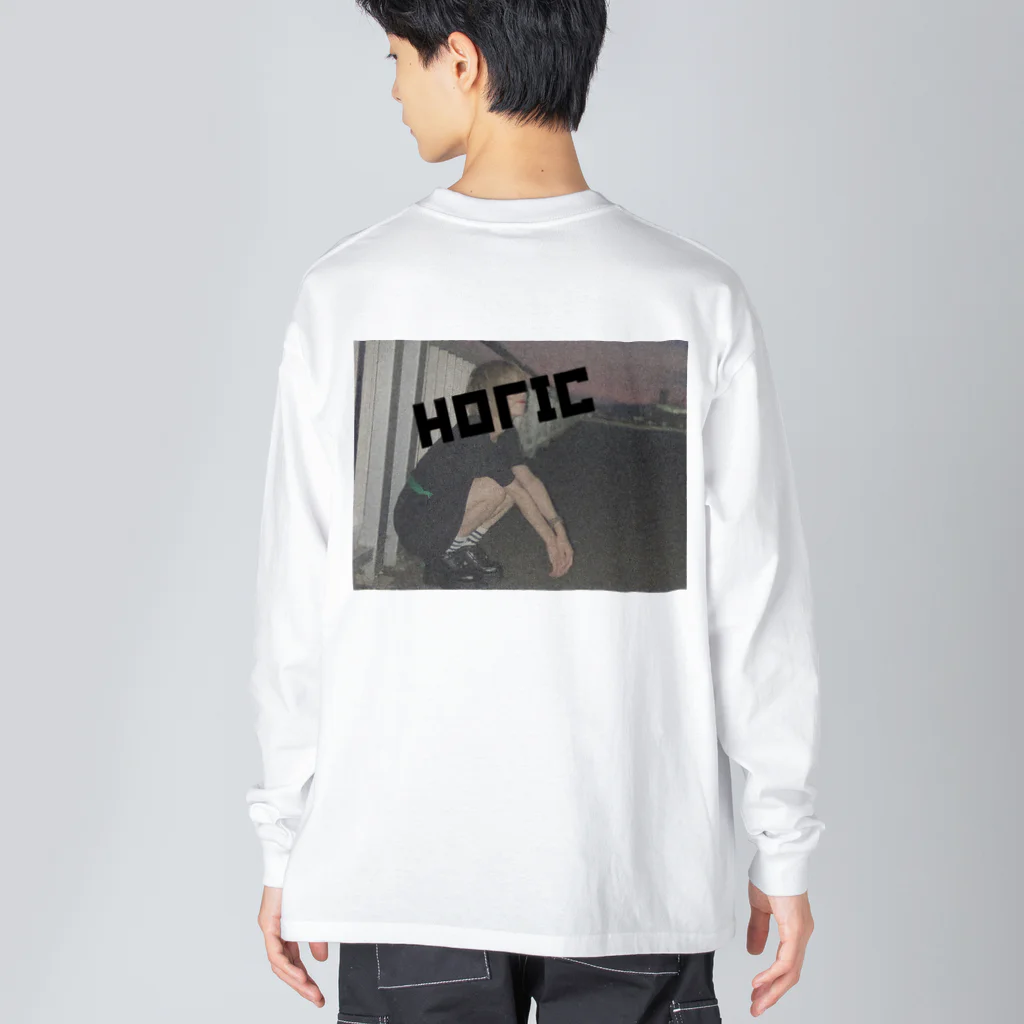 idolclass_aのHOLICストリート系Tシャツ Big Long Sleeve T-Shirt