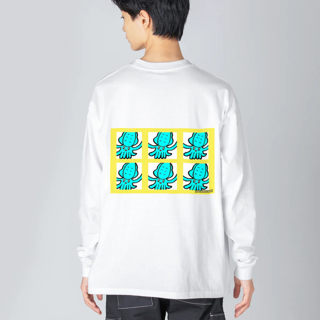 QP-goldの@IKANEKO.AORIN Big Long Sleeve T-Shirt