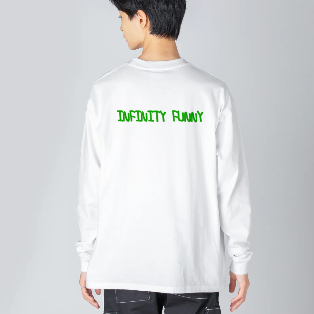 INFINITY FUNNY のINFINITY FUNNY  ビッグシルエットロングスリーブTシャツ