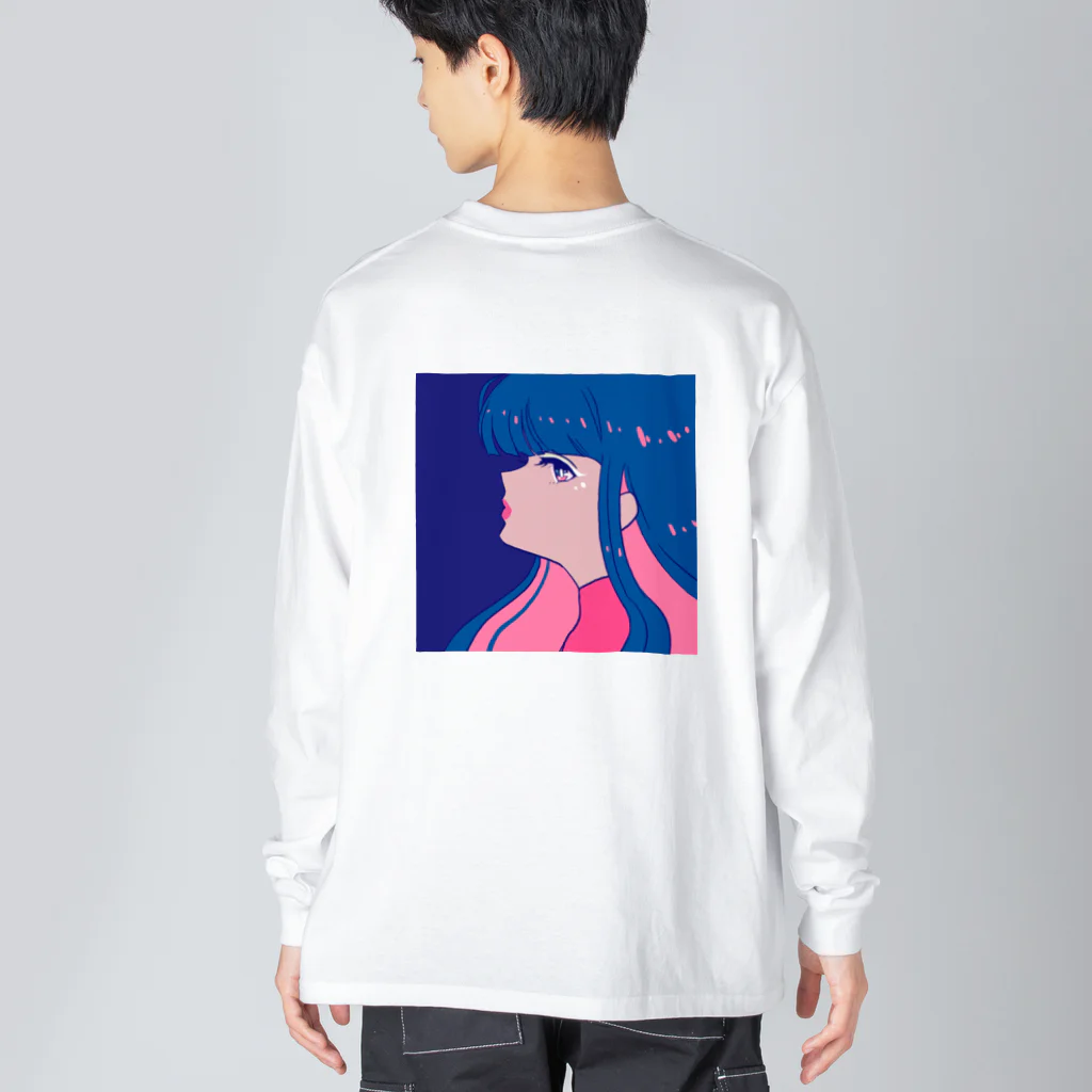 ヌケガケ☆ゆ〜らんのロマンティックな女の子 ビッグシルエットロングスリーブTシャツ