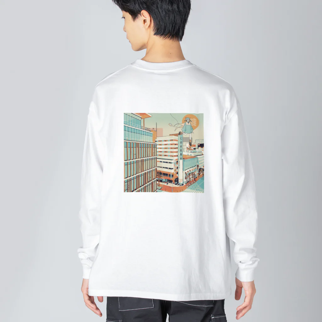 お村ヴィレッジのodekake Big Long Sleeve T-Shirt