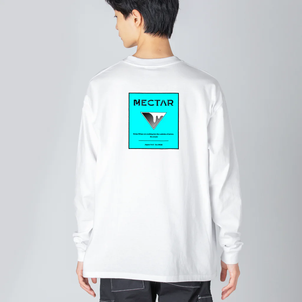 NectarのLOGO yellow ビッグシルエットロングスリーブTシャツ